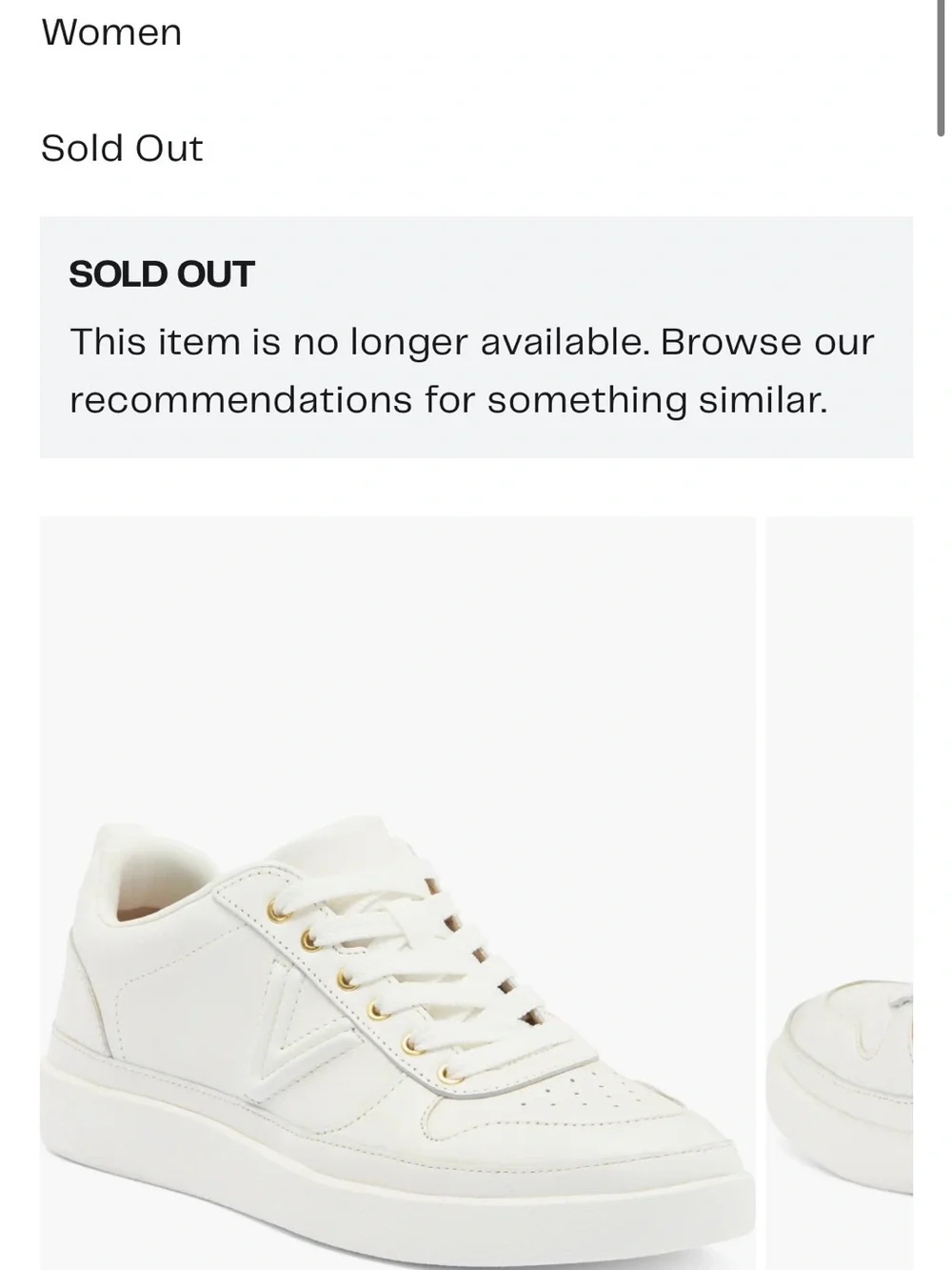 Elise Vionic Cream Leather Low-Top Sneakers with Gold Eyelets